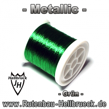 Bindegarn Metallic - Stärke: -C- Farbe: Grün
